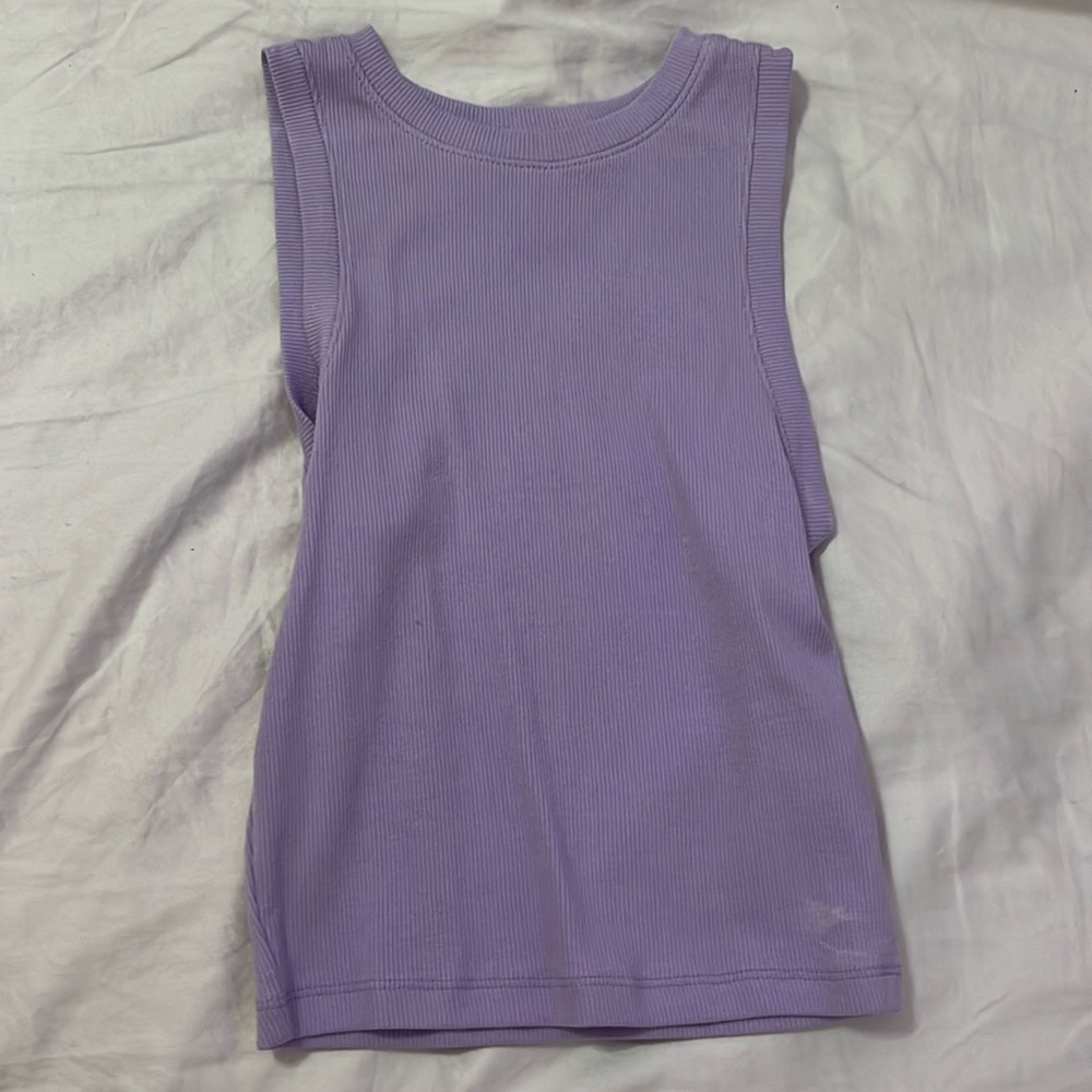 Hollister purple tank top